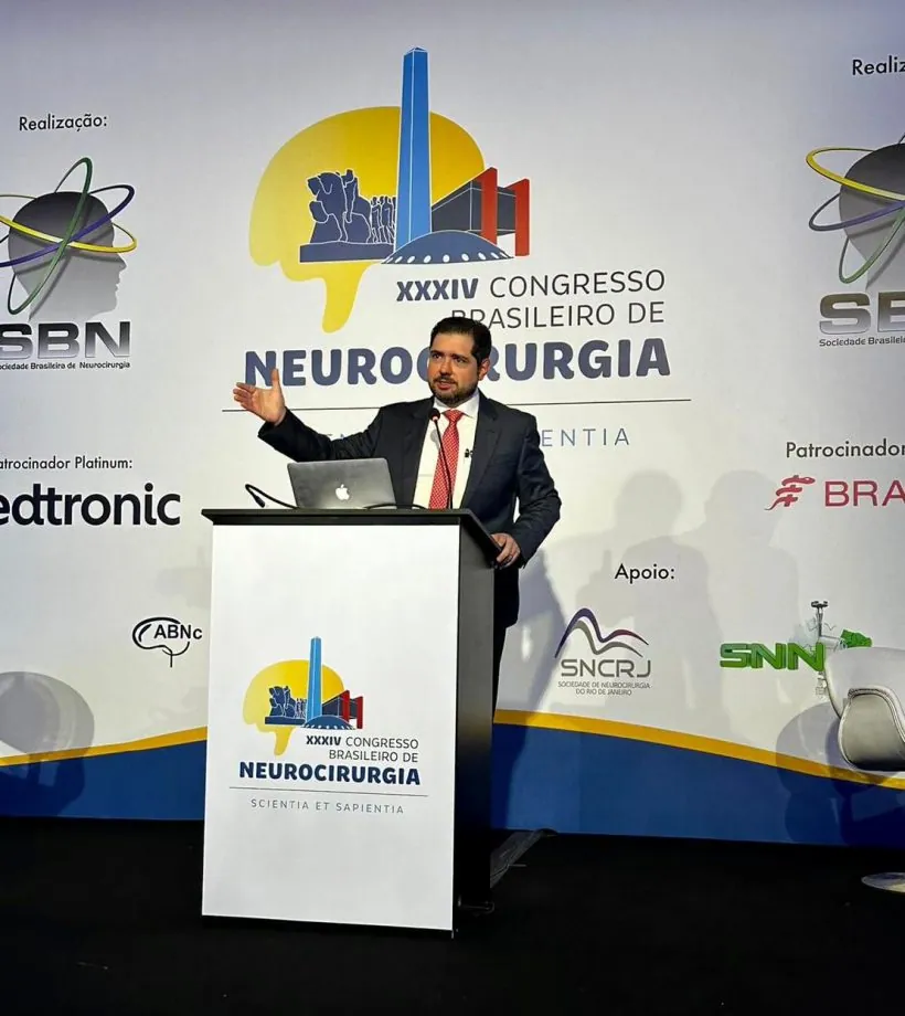 Palestra no Congresso Brasileiro de Neurocirurgia